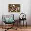 Spiritueux cheval mauve abstrait, reproduction d'art contemporain-129970358