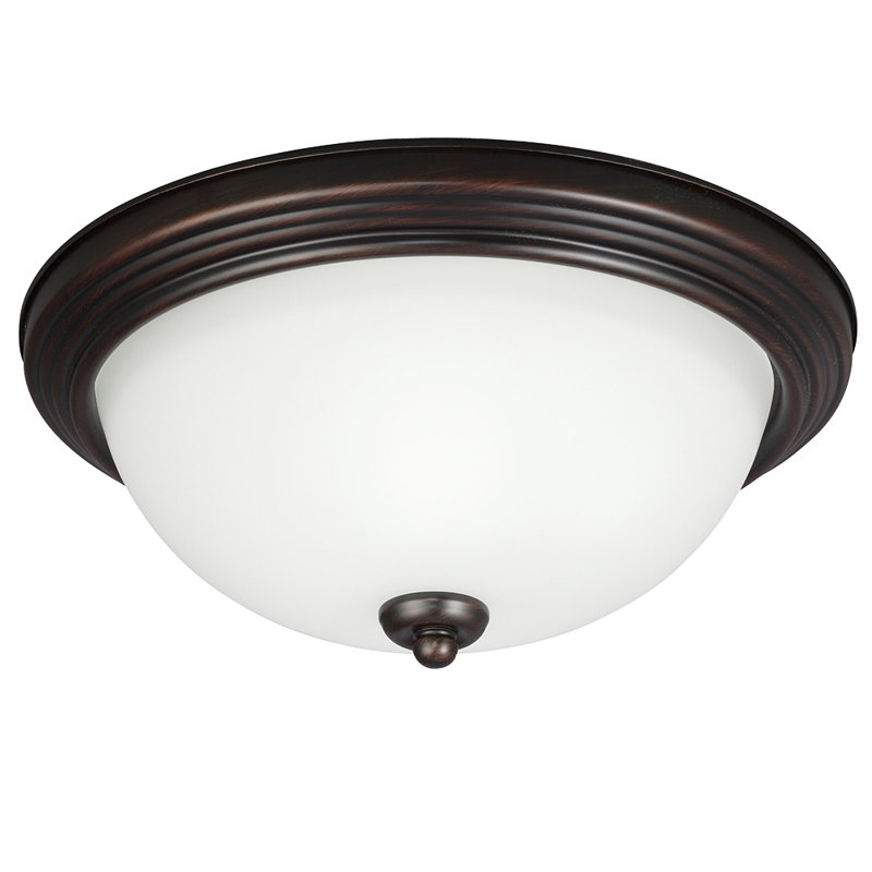 Geary One Light Ceiling Flush Mount from Generation Lighting 