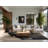 Soft Plush Dunklin Berserker Warrior Modern Abstract Area Rug in Gray – Gray Binding-1267913272