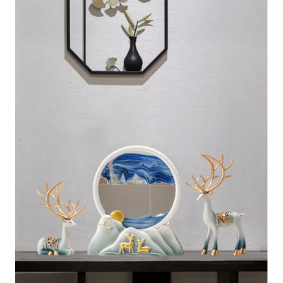 Sculpture Elk Quicksand