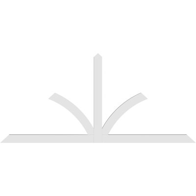 Support pour pignon en PVC de qualité architecturale Richland
