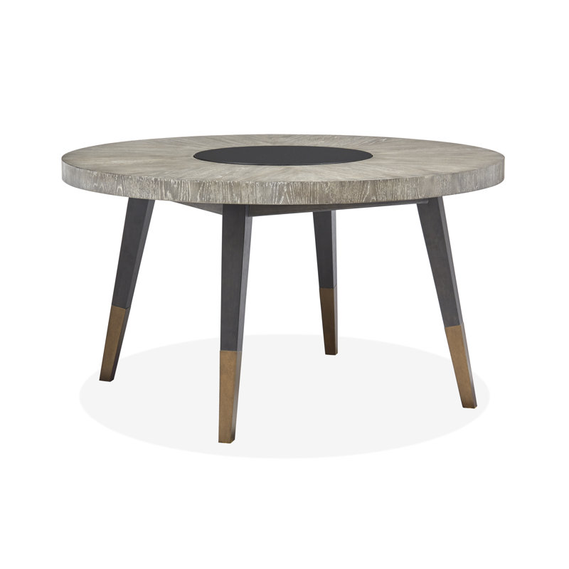 Carmaline Round Solid Wood Base Dining Table