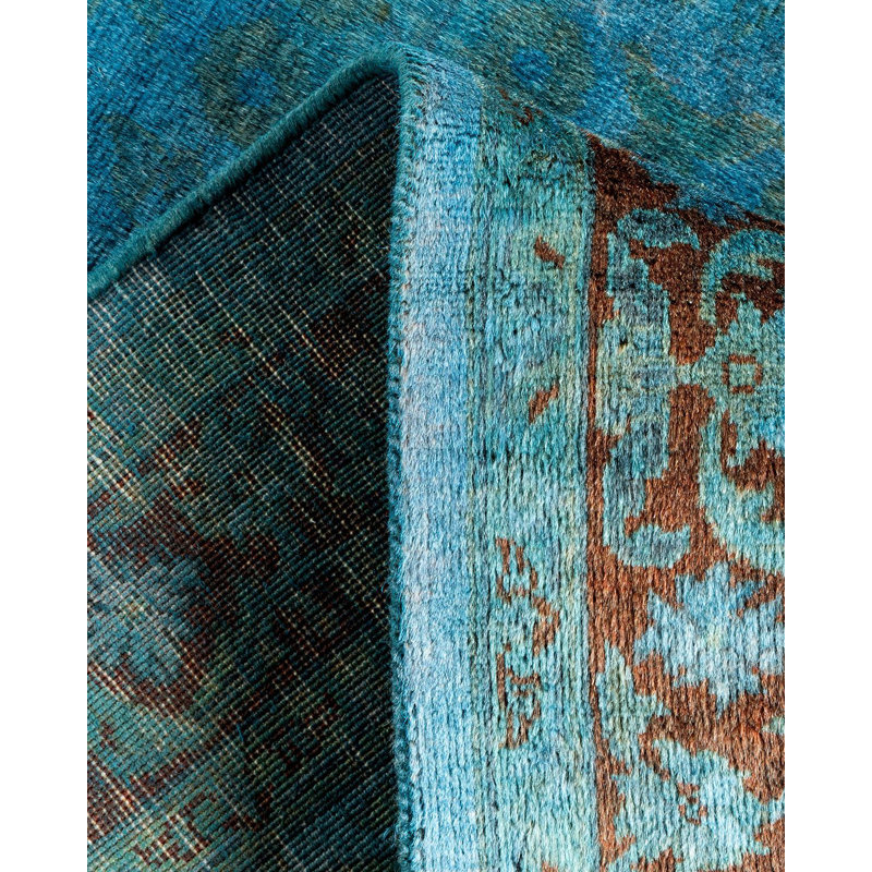 Fine Vibrance One-of-a-Kind 3' 2" X 5' 2" Hand Knotted Area Rug
