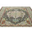 Tapis Oushak gris en laine noué à la main 9 x 11 pi 11 po-1187510014-1187510011