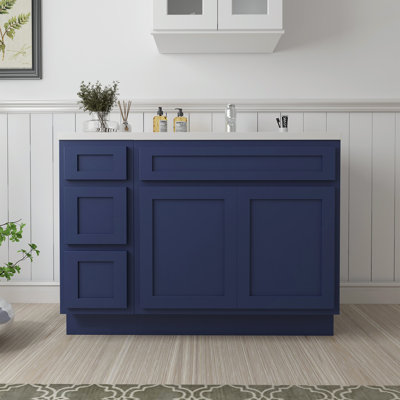 Base de meuble-lavabo simple 51 po seulement