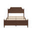 Lit double de style ferme moderne