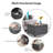 Tufted Storage Ottoman Bench, Dark Grey-555353314