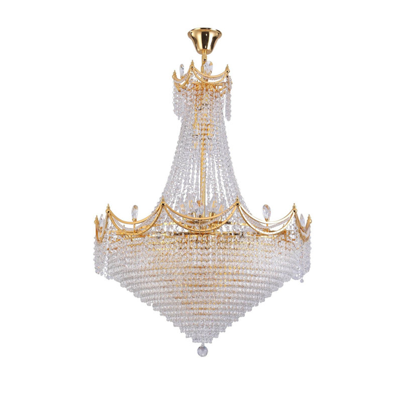 Lustre 42 po en cristal CZAR K9
