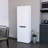 White Kitchen Pantry With 5 Levels Of Shelving - Two Cabinets For Practical Storage Option 5-Shelf In Pure
