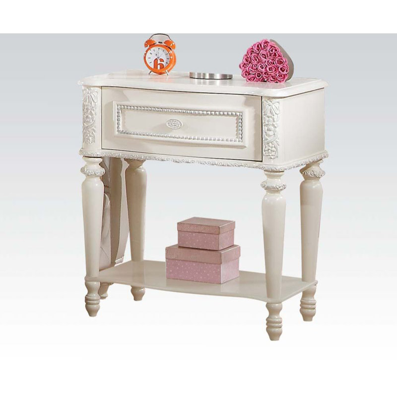 Table de chevet en bois Hellmut