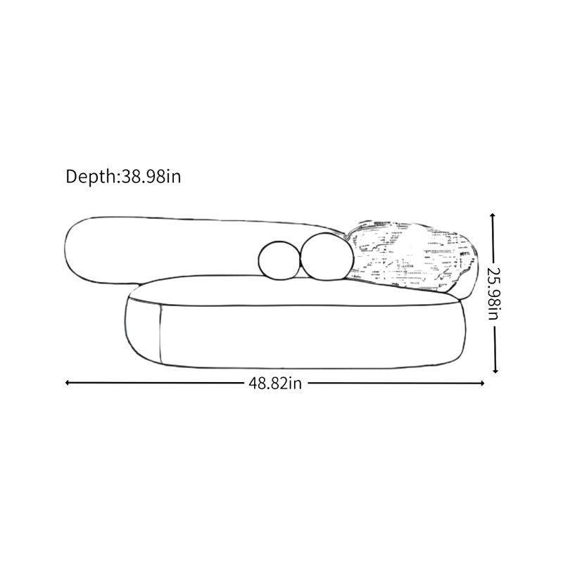 Modern Minimalist Living Room Sofa
