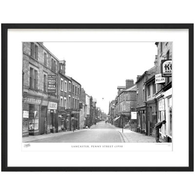 Lancaster, Penny Street C1950 - Single Picture Frame Print