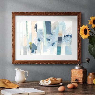 «Liquid Strata II», reproduction d'art encadrée