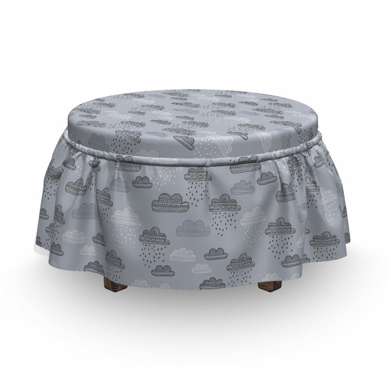 Housse pour repose-pieds inspirée du motif tribal