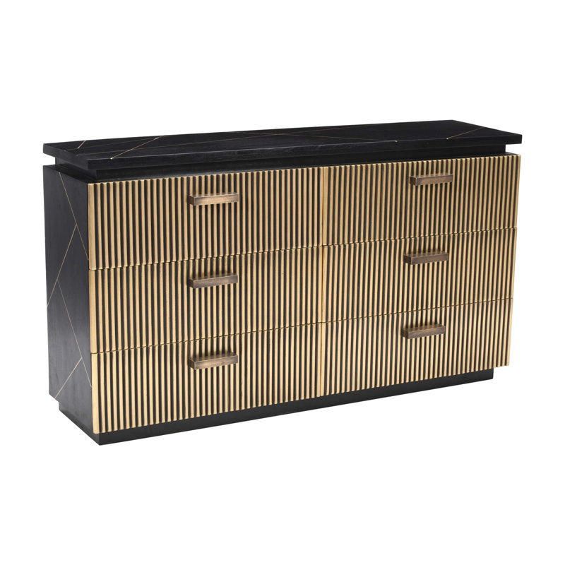 Commode 6 tiroirs Halima