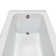 Streamline 66 in. x 32 in. Acrylic Right-Hand Drain Alcove Bathtub in Glossy White With External Drain