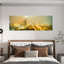 USA Georgia Atlanta Fog in Atlanta 1 Piece Wrapped Canvas Panoramic Wall Art-1197262165