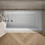 Archer® 60-in X 30-in Alcove Heated Bubblemassage Air Bath with Left-hand Drain-782461207-782255313