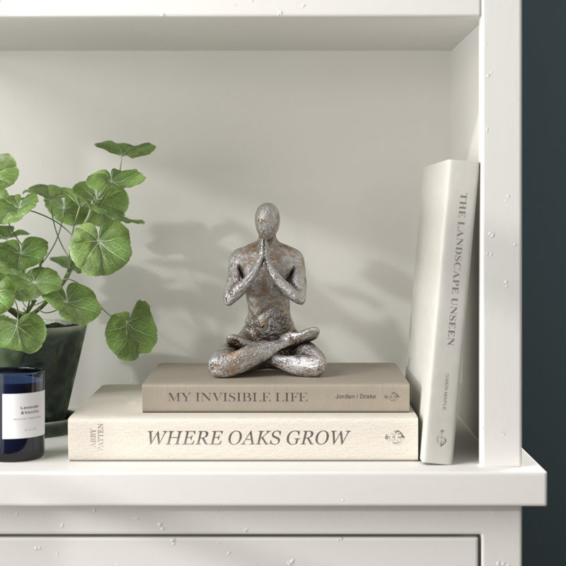 Figurine de pose lotus yoga Swithun