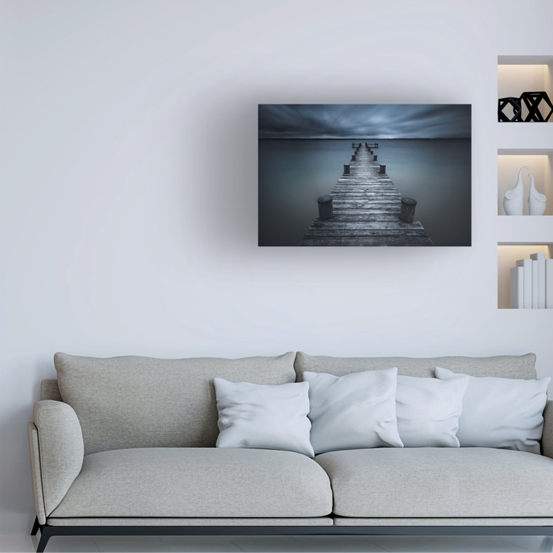 Art sur toile foncé Iso66, H 12 po x l 19 po x P 2 po