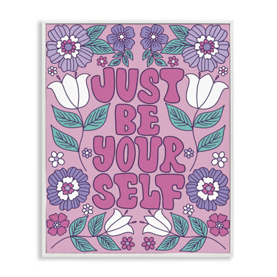 Estampe numérique rétro «Be Yourself» par Taylor Shannon Designs