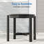 Table d'appoint ronde extérieure, petite table de bout en PEHD Adirondack, table d'appoint de patio facile à nettoyer pour la cour, la piscine, le porche, le jardin et la pelouse-736180093