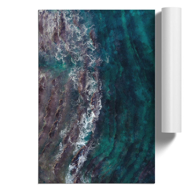 Ocean Beauty Painting - Frameless Print, 42cm H x 30cm W x 0.1cm D