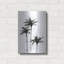 Art mural en métal luxueux «Dark Palms 2» par Chris Paschke-102873019