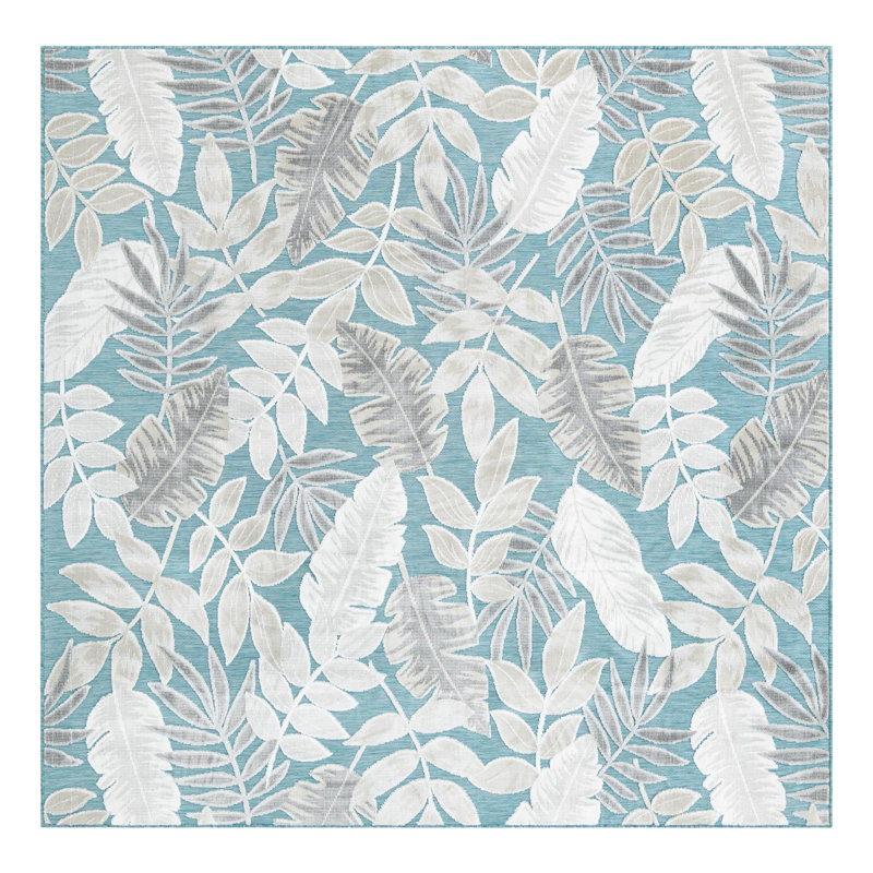 Firman Wygant Indoor/Outdoor Area Rug, Square 8'2"
