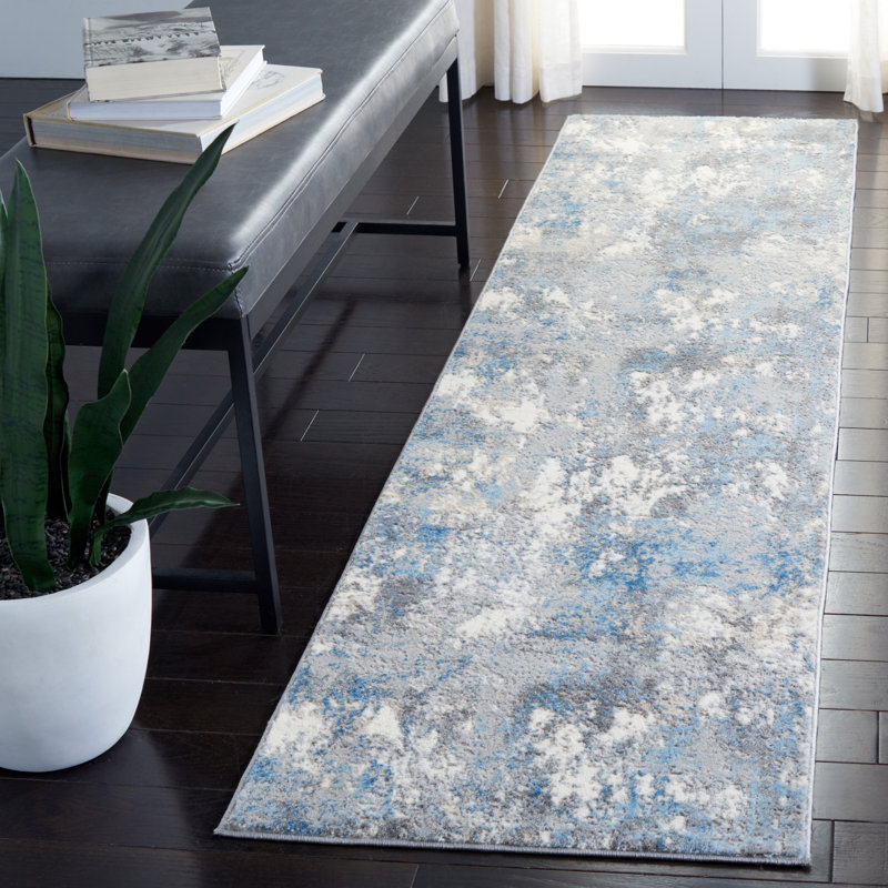 Brantner Performance Abstract Rug, Runner 2'2" x 8'