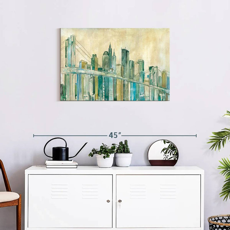 Sireci New York City Sketch, 20" H x 30" W