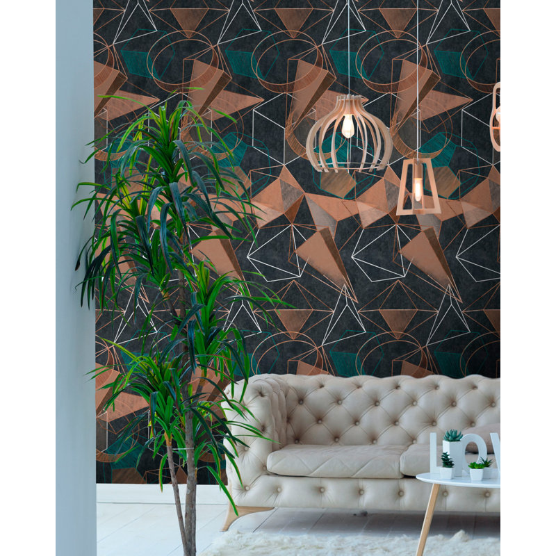 The Art Of Abstract Geometric Wallpaper Roll