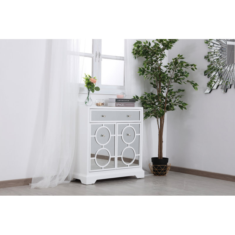 Tavernia Accent Cabinet, White