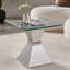 Glass Top Single Coffee Table
