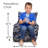 Bean Bag Chair Structured Seat for Toddlers and Kids, Comfy Chair for Gaming, Reading, and Watching TV for Children, Pasadena Chair, Multiple Colors and Fabrics-46656610