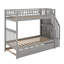 Twin Over Twin Bunk Bed With Trundle-1803879993
