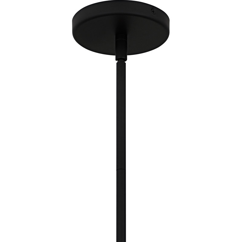 Axford  Pendant, Matte Black, Brown