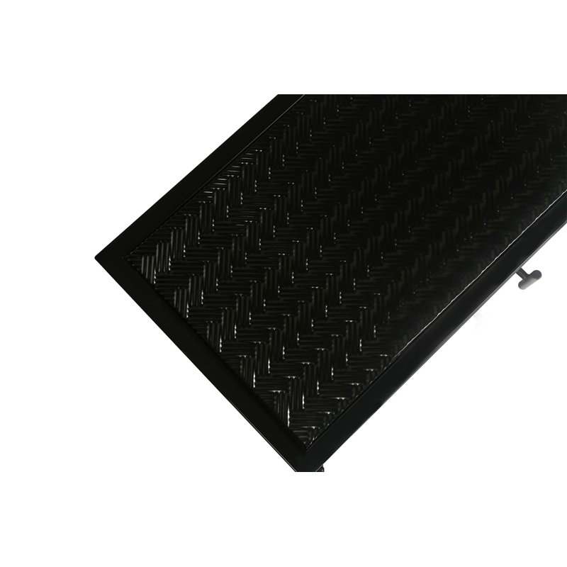 Armoire murale moderne à deux portes avec rangement à trois niveaux, Noir, noir, noir, noir