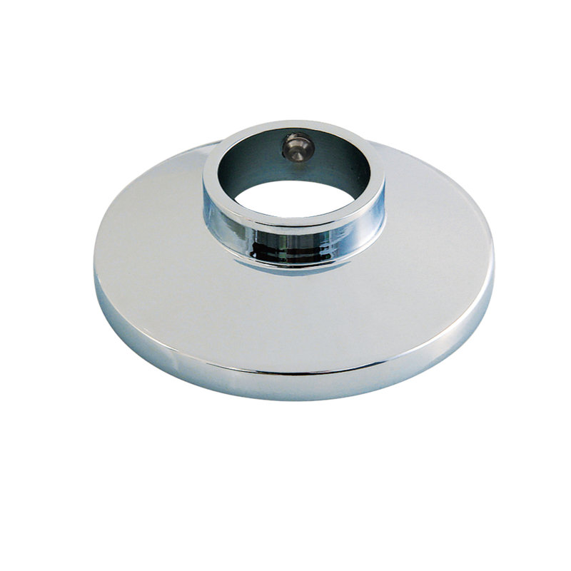 Kingston Brass Round Shower Arm Flange, Polished Chrome