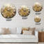 Jardin russe - horloge murale traditionnelle-72854121