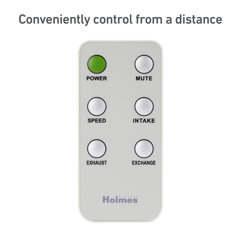 White Remote Controlled Reversible Twin-Blade Window Fan