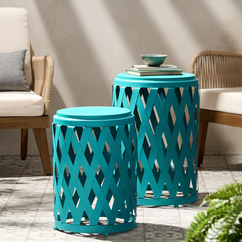 Ensemble de 2 tables d'appoint 15 po