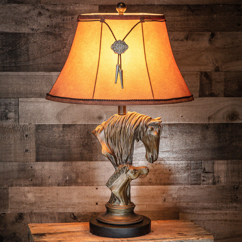 Lampe de table 29 "Rosa Horse and Colt