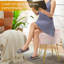 Repose-pieds rembourré Morra-436532315