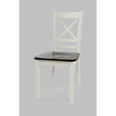 Chaise d'appoint en bois massif Paulis