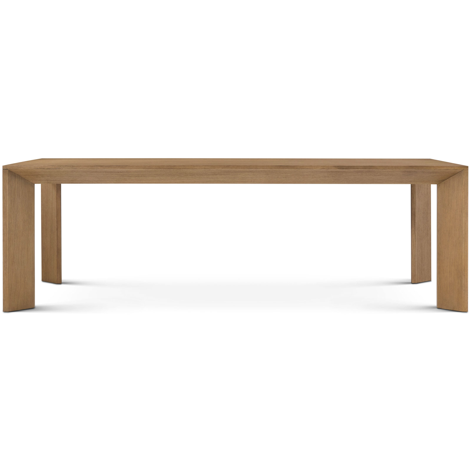 Dining Table, 30" H x 94.49" L x 41.34" W, Natural