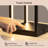 13.6" Dimmable Led Table Lamp With Usb And Touch Control