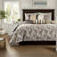 Ensembles de literie en jacquard élégant, coton confortable, courtepointe réversible classique pour la maison