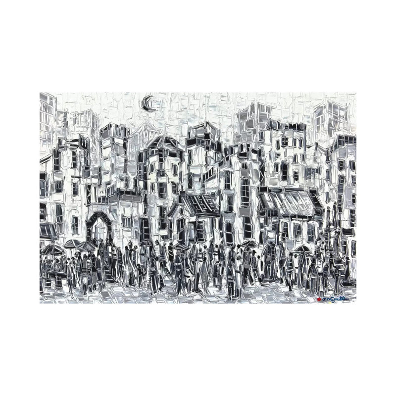 City Classic by Joachim Mcmillan - Wrapped Canvas Painting, 66.04 cm H x 45.72 cm W