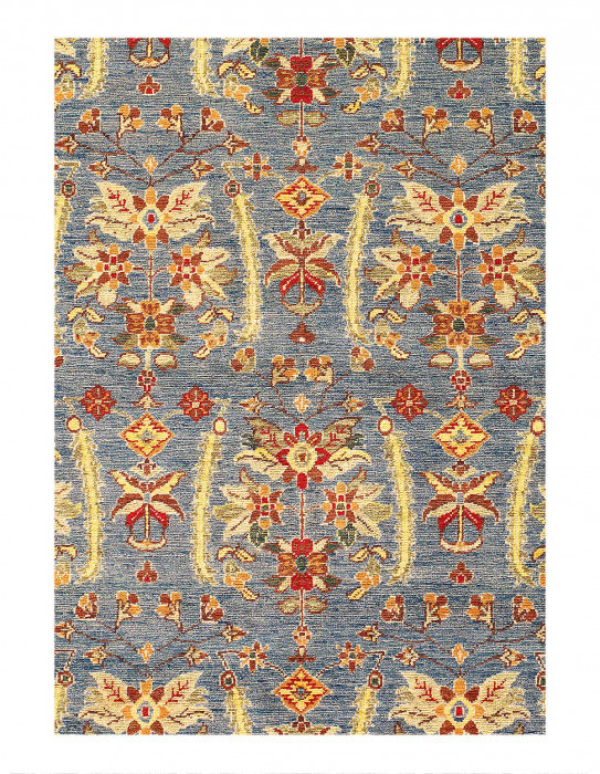 Bian One-of-a-Kind 4'11'' X 6'6'' Hand Knotted Area Rug